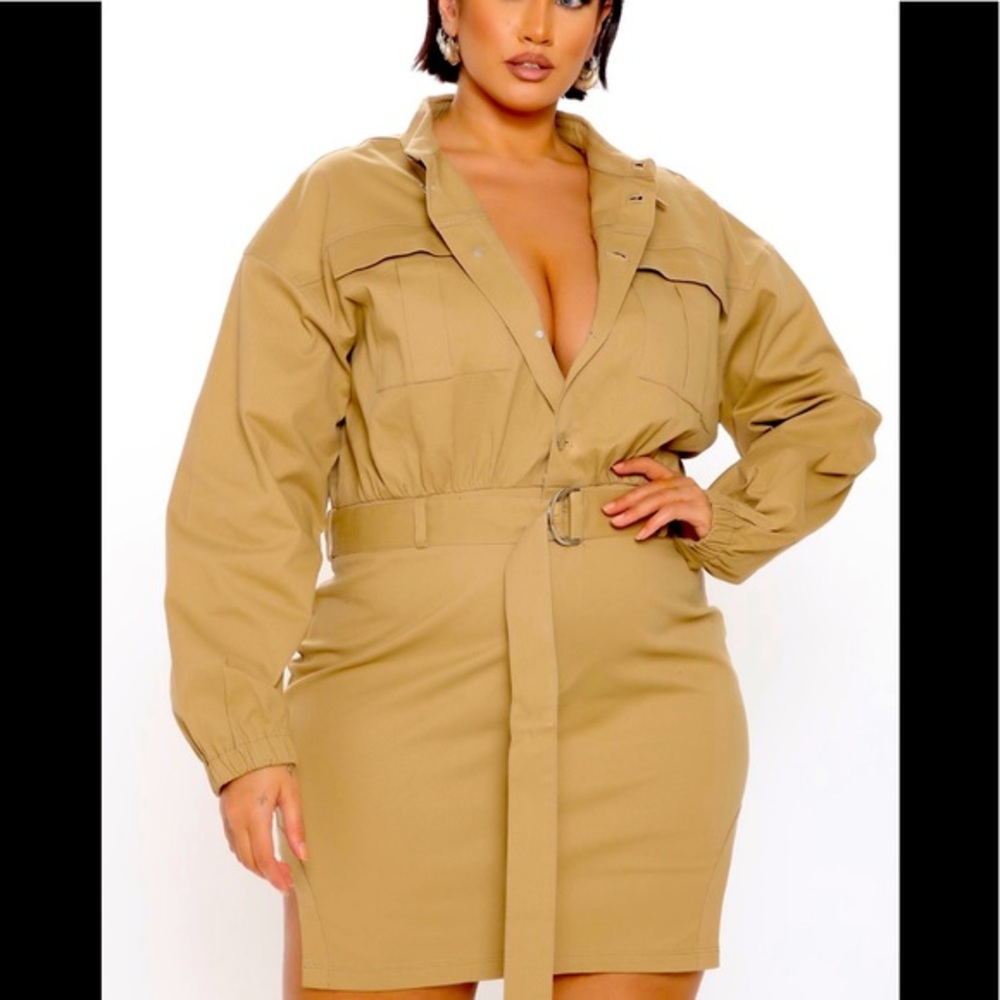 🔥🔥NWT Long Sleeve Mini Dress Size 2X